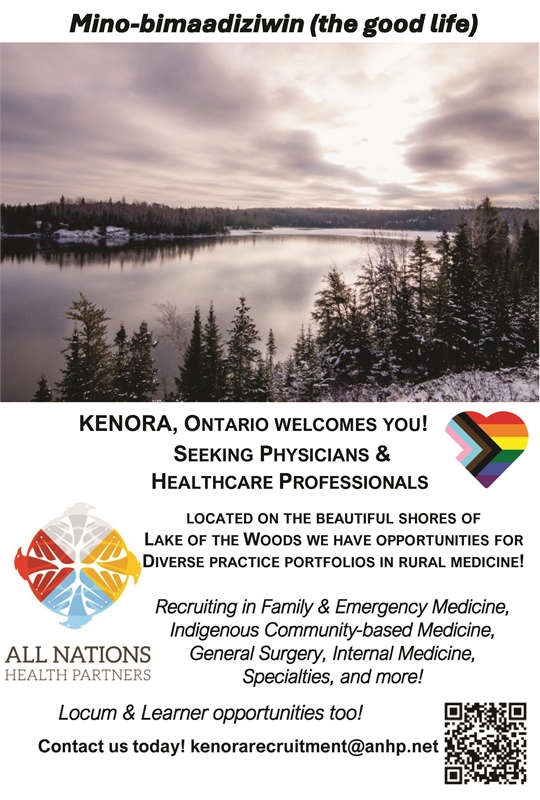 Display ad for All Nations Health Partners